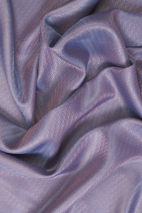 Jacquard lining black-blue
