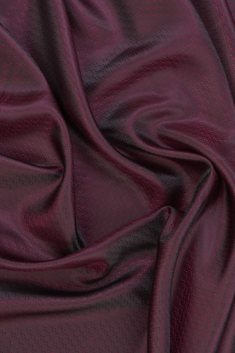 Jacquard lining black-blue
