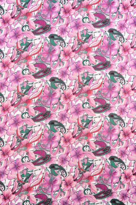Ombre polyester chiffon