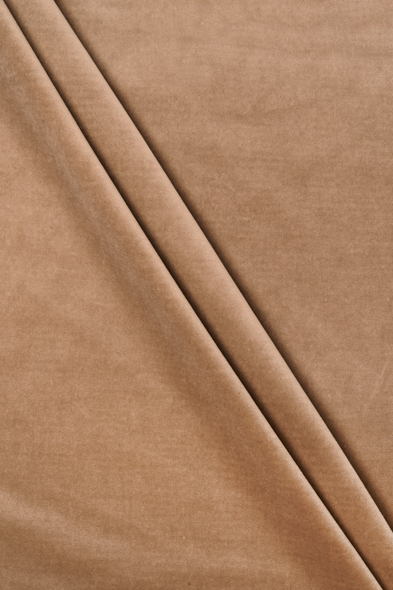 Velours (Samt), Baumwolle, beige