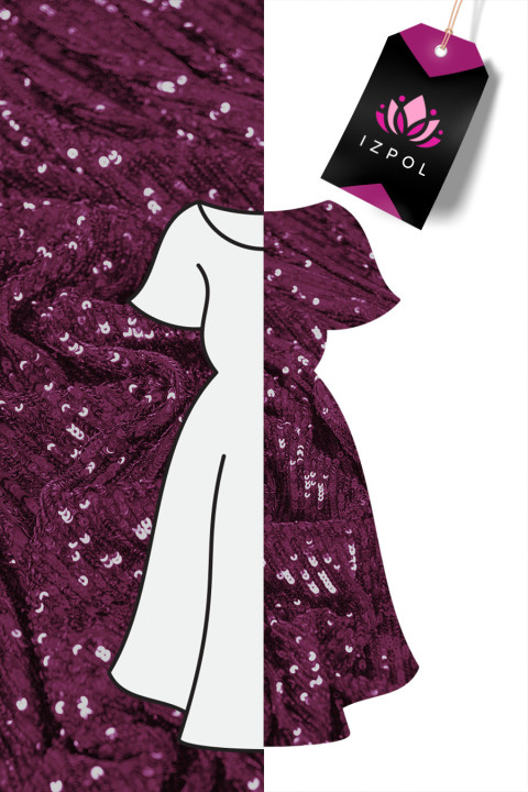 Black sequins