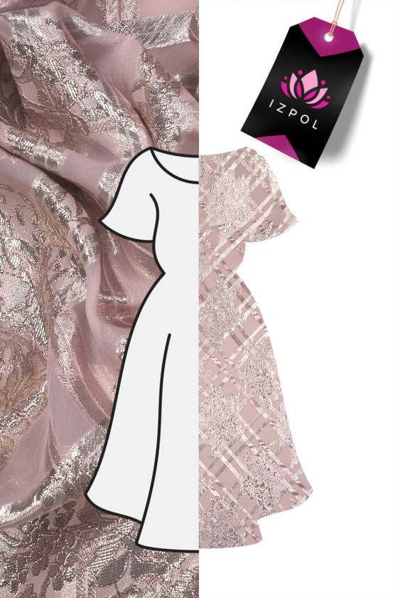 Kockás selyem sifon KUPONOK