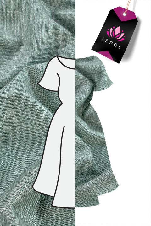 Viscose like green flax
