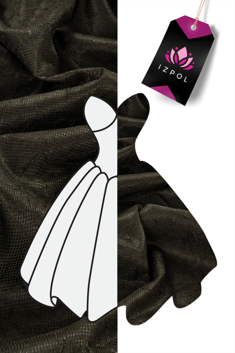 Kitsas kortsus jacquard