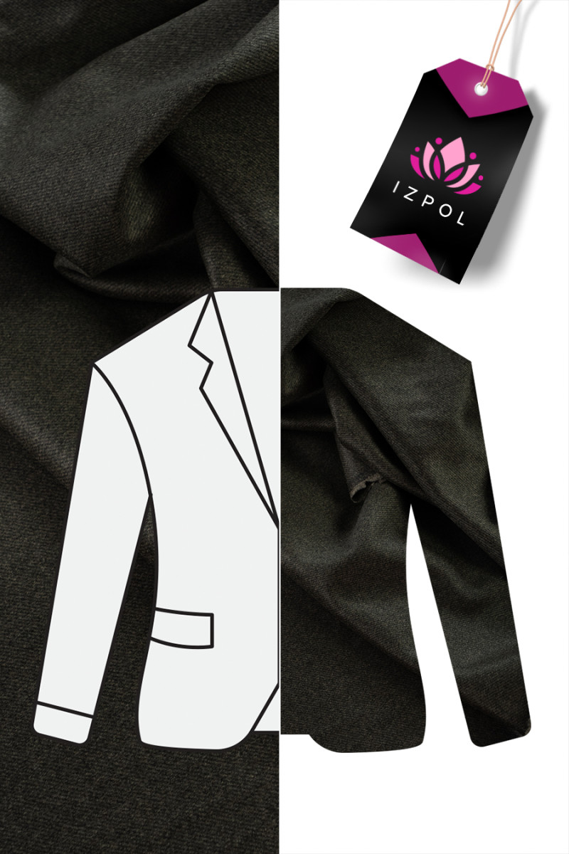 Kasmír gyapjú sötétzöld KUPONOKKAL