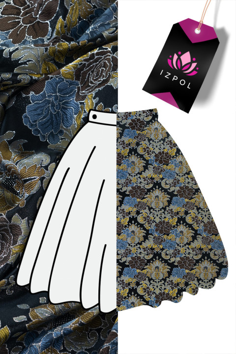 Jacquard floral
