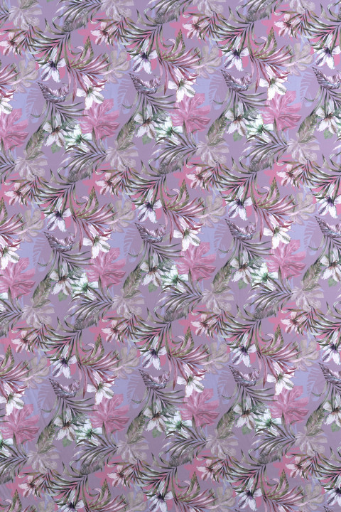 Silk satin colorful geometry
