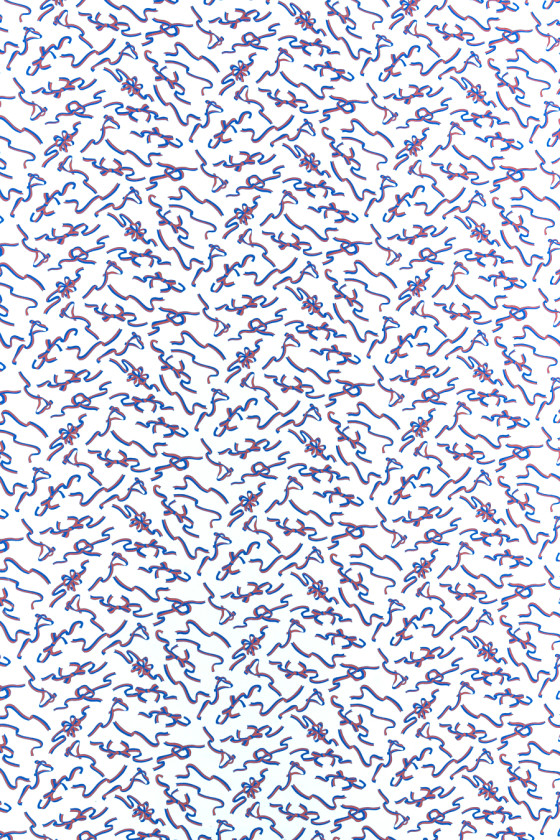 Soie jacquard avec nœuds