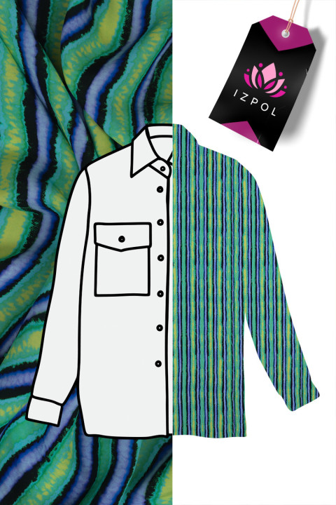 Viscose slangenleer