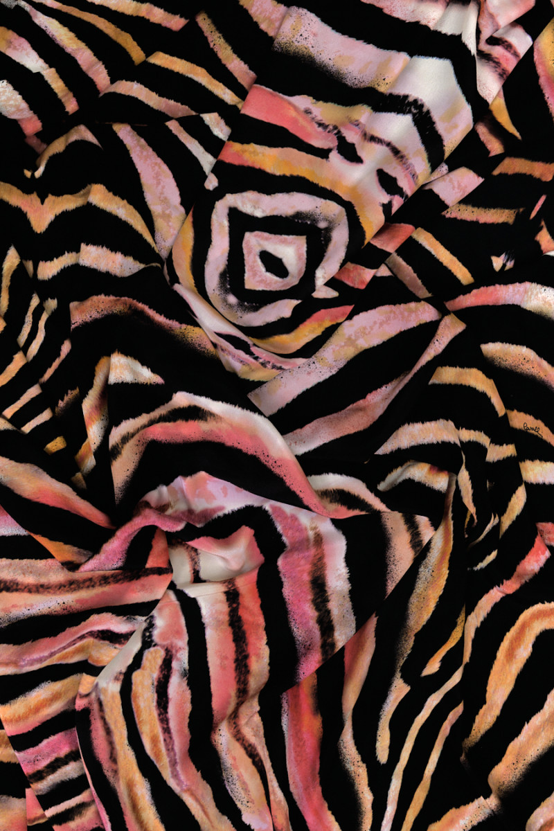 Seidenkrepp signiertes Zebra