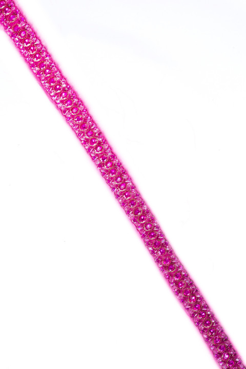 Fuchsia Steinband COUPON 50cm