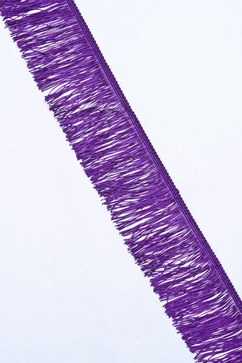 Frędzle 5cm fioletowe