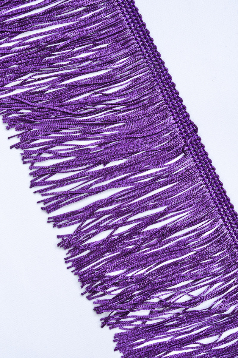 Pompons violets de 5 cm