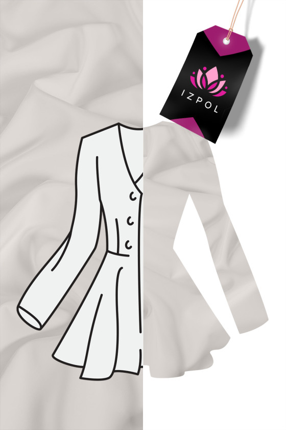 Satin taffeta - cream