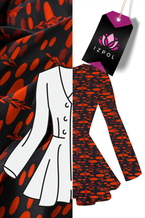 Prickig jacquard