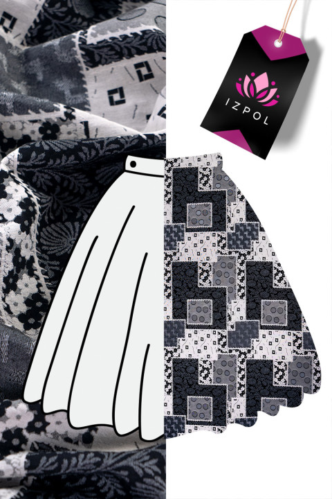 Jacquard patchwork