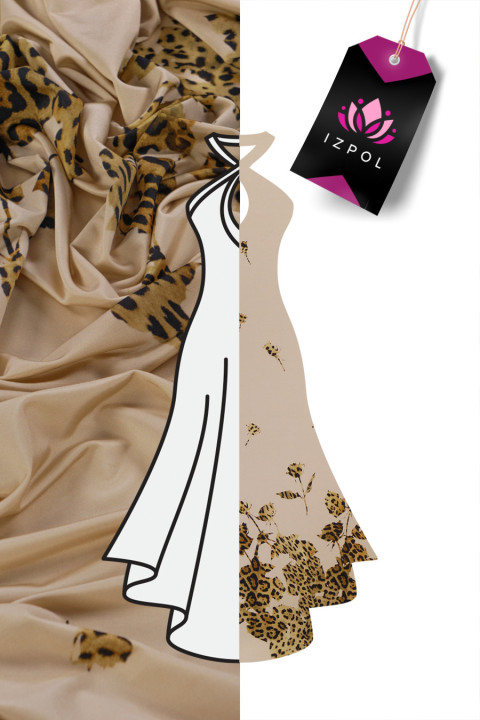 Viscose knitted COUPON 140cm