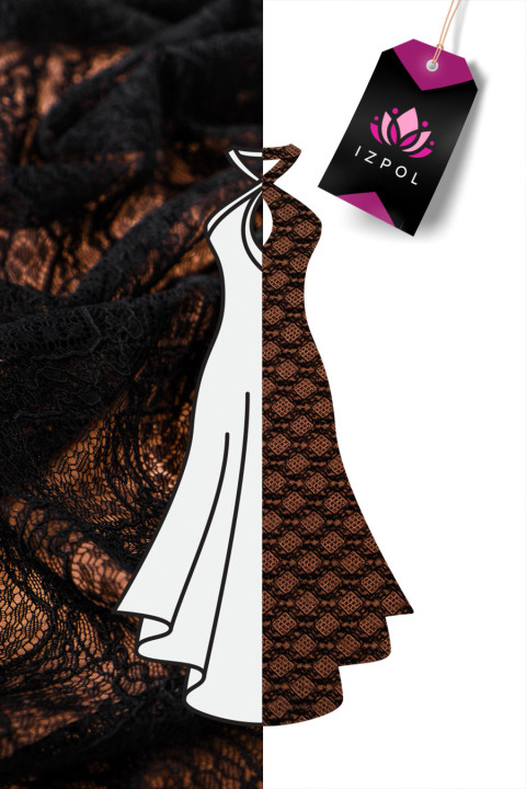 Black lace - narrow