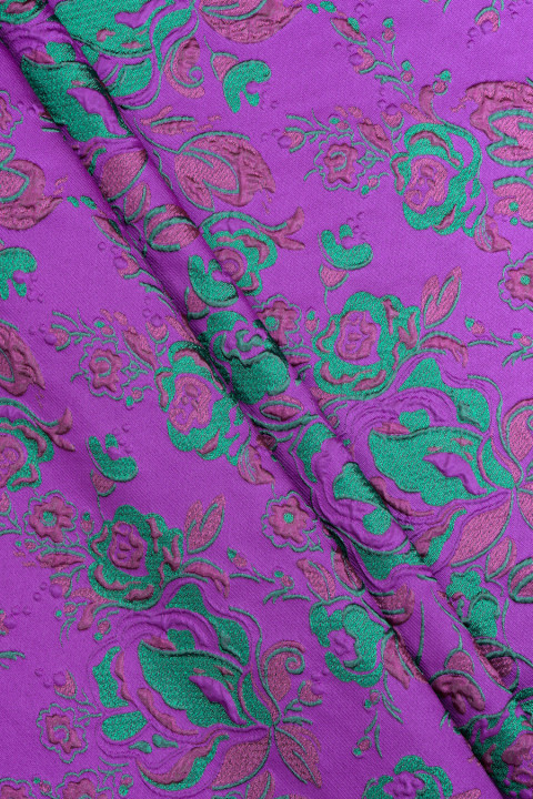 Jacquard in flowers