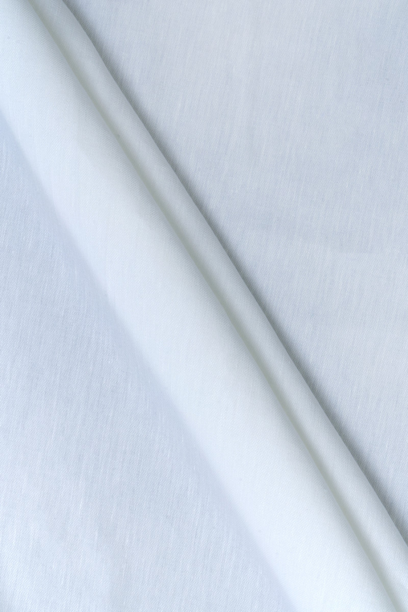 Linen with viscose cream COUPON 100 cm