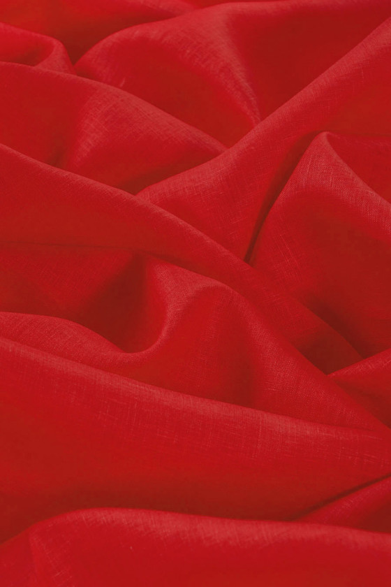 Len naturalny MARIA - czerwony