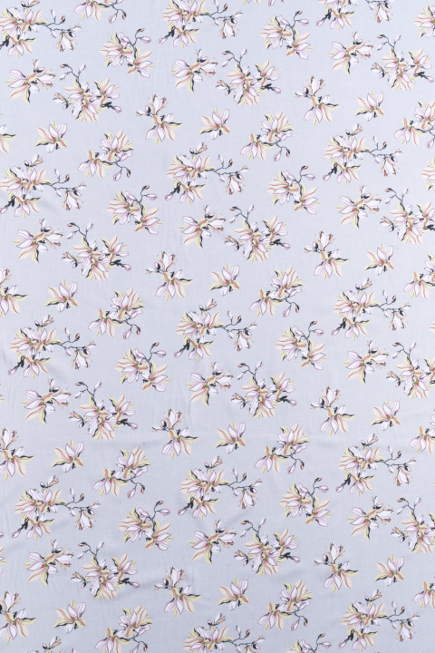 Viscosa floral gris