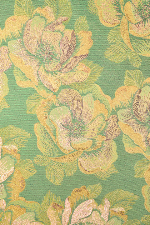 Jacquard con flores grandes