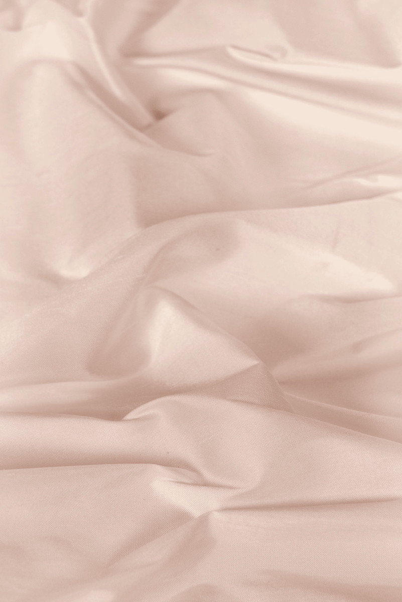 Szantung jedwabny taftowy jasny róż