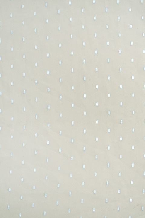 Mousseline de polyester à la menthe lurex