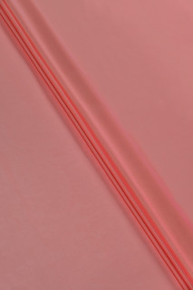 Tweekleurige polyester chiffon - roze/beige