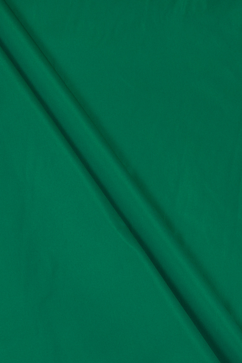Green polyester taffeta