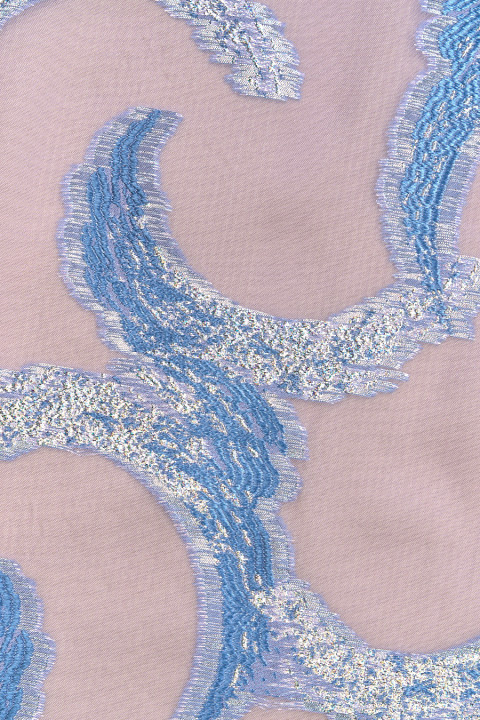 Ombre polyester chiffon