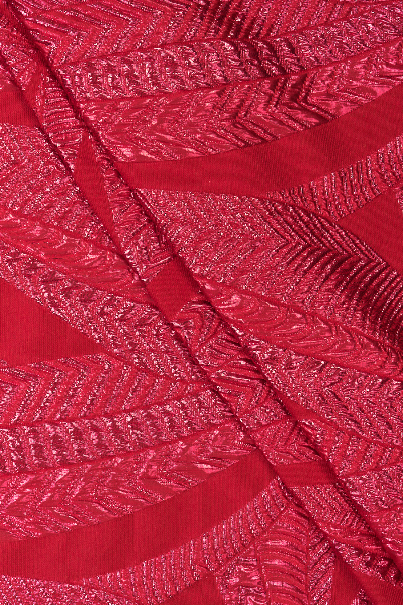 Coupon jacquard rosso 0.6 mb