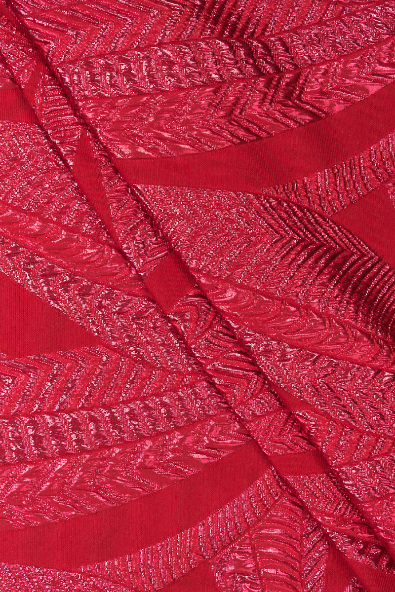 Coupon jacquard rouge 0.6 mb