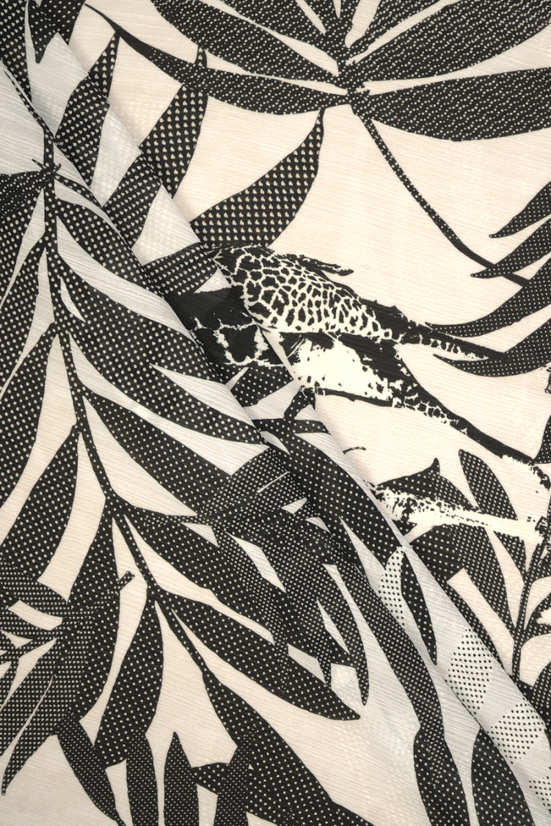 Polyester Giraffe, Chiffon...