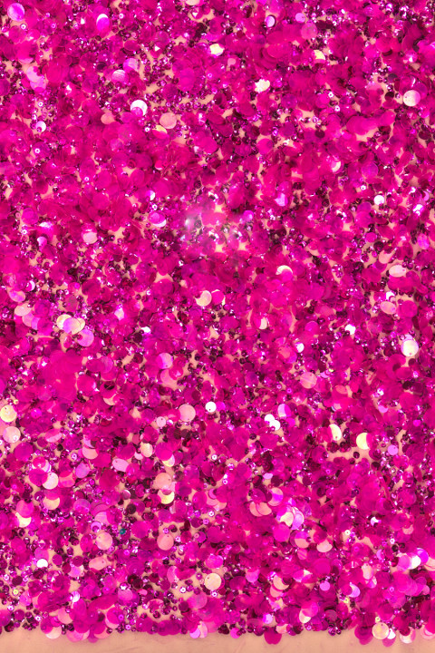 Exclusieve grote fuchsia pailletten