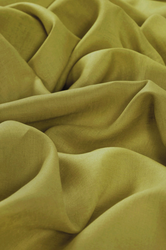 Len naturalny MARIA - oliwkowy