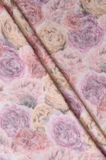 Jacquard med rosor