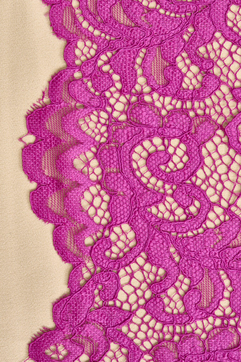 Fuchsia lace