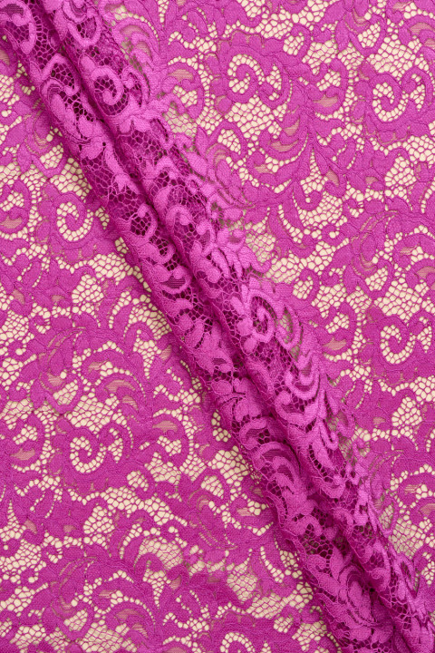 Fuchsia lace