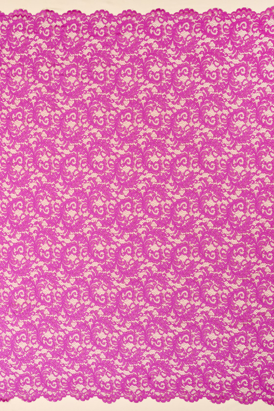 Dentelle fuchsia COUPON 170 cm