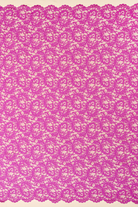 Fuchsia lace