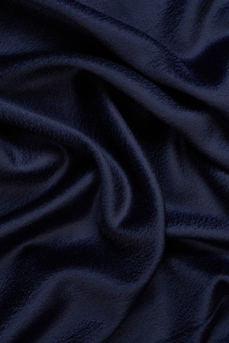 Manteau en laine bleu marine Zibellino COUPONS