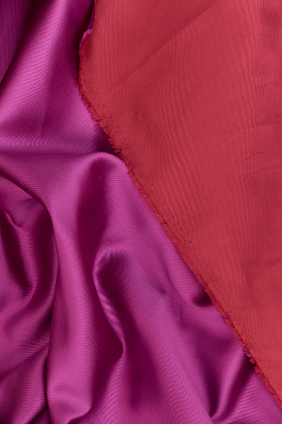 Taffetas de polyester avec soie double face