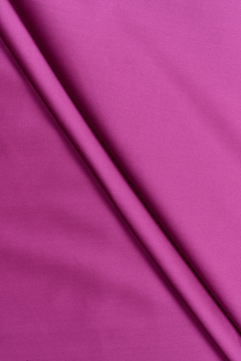 Polyester taffeta with silk double-sided