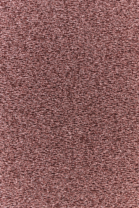 Kupfergestrickt mit einem Tropfen rosa glänzend
