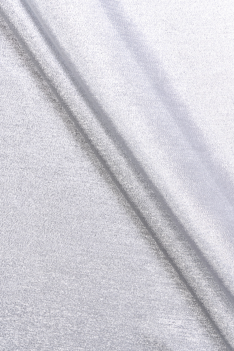 Polyester organza argent