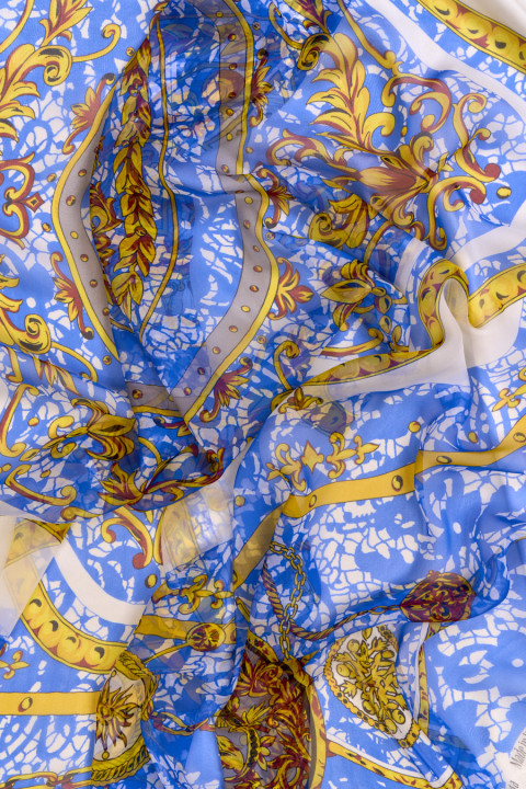 Muslin silk coat of arms