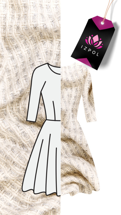 Chanel fabric - cream