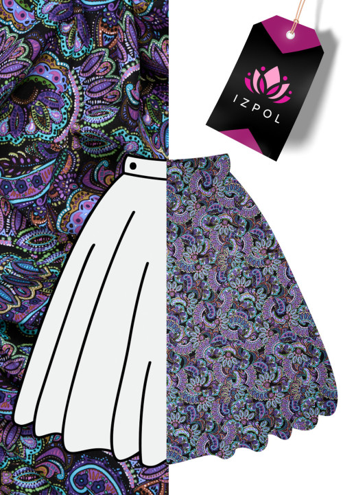 Pasley silk satin